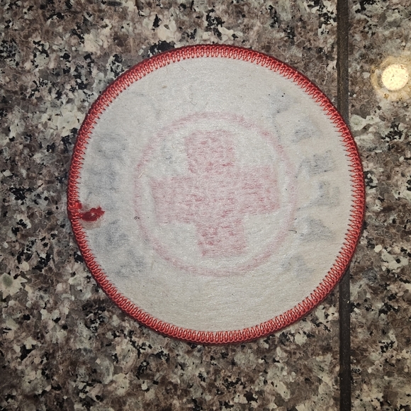 Lip Bomb "Safety 3rd" 3" Embroidered patch - Picture 2 of 3